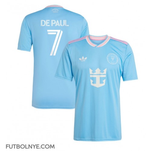 Camiseta Inter Miami Rodrigo De Paul #7 Tercera Equipación 2025-26 manga corta